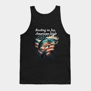 Reeling in Joy, American Style Tank Top